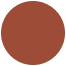 A solid brown circle on a white background.