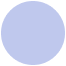 A solid light blue circle on a white background.
