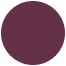 A solid dark maroon circle on a white background.