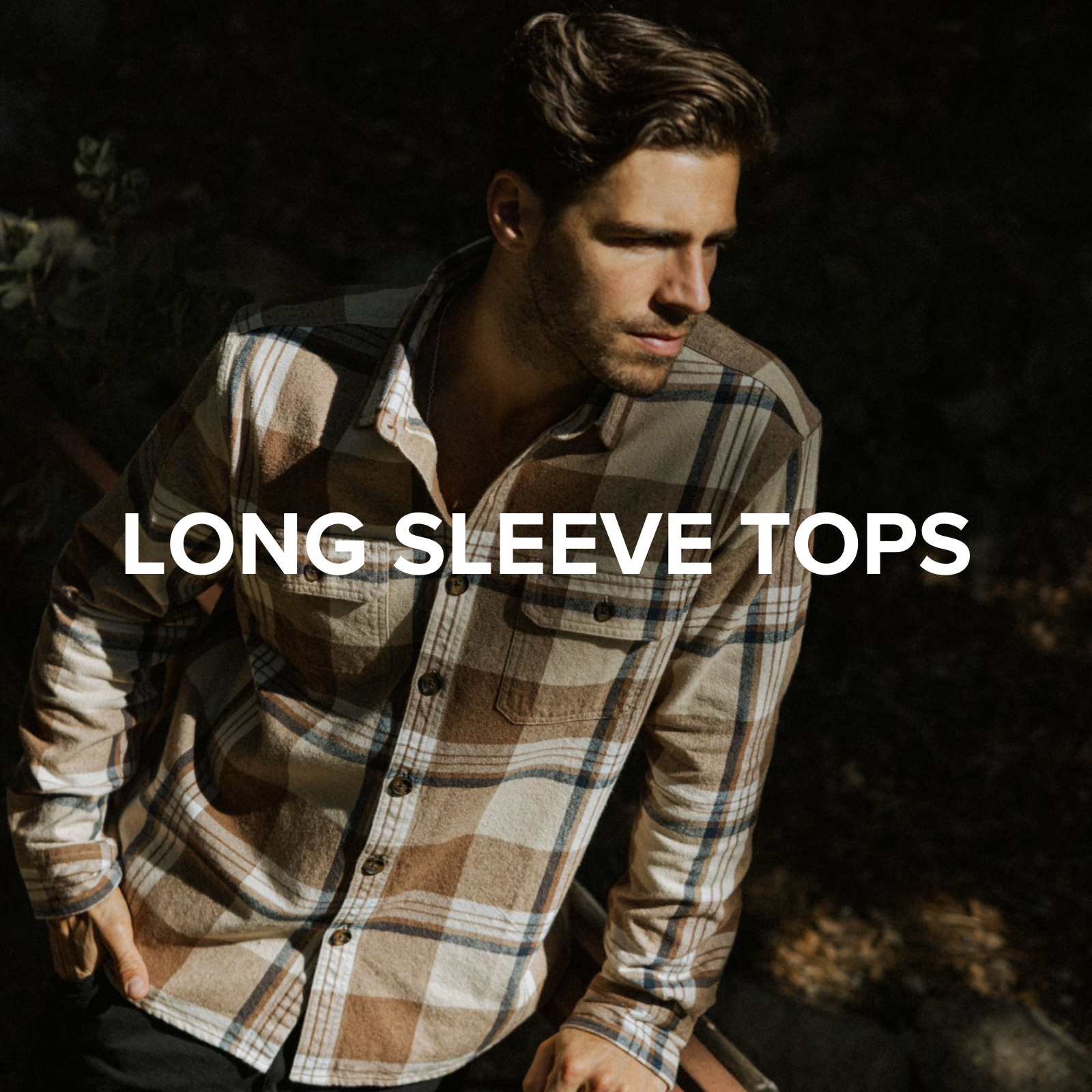 Man n Heavyweight Flannel Overshit Mocha/Inio