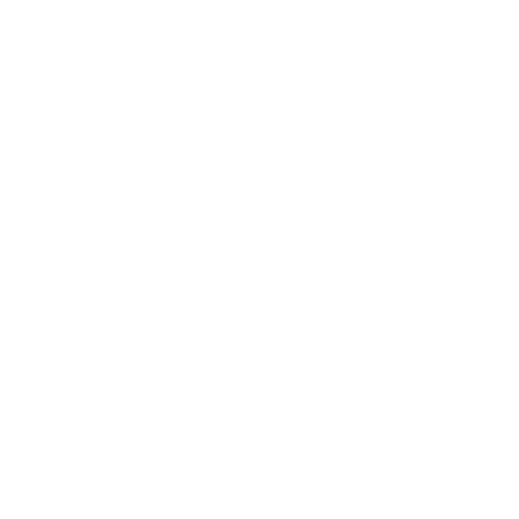 A white graphic icon of a network or molecular structure with nodes and connections.