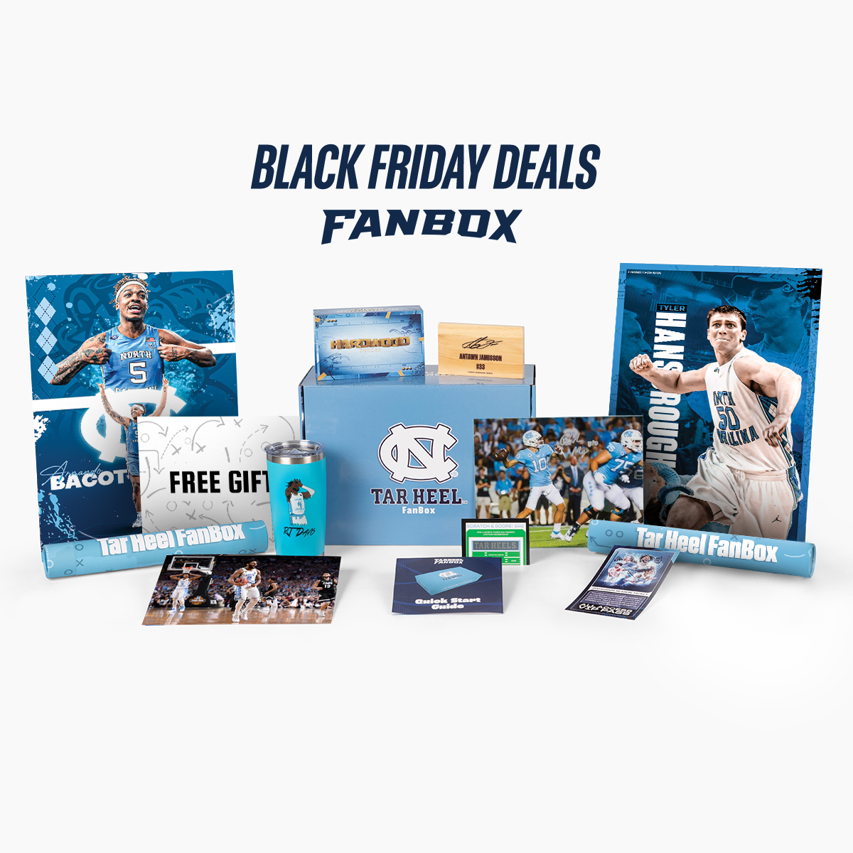 HOLIDAY BUNDLES | North Carolina Tar Heels FanBox – NIL FanBox