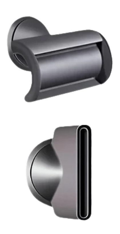 Two types of sleek, modern toilet paper holders with different mounting styles.