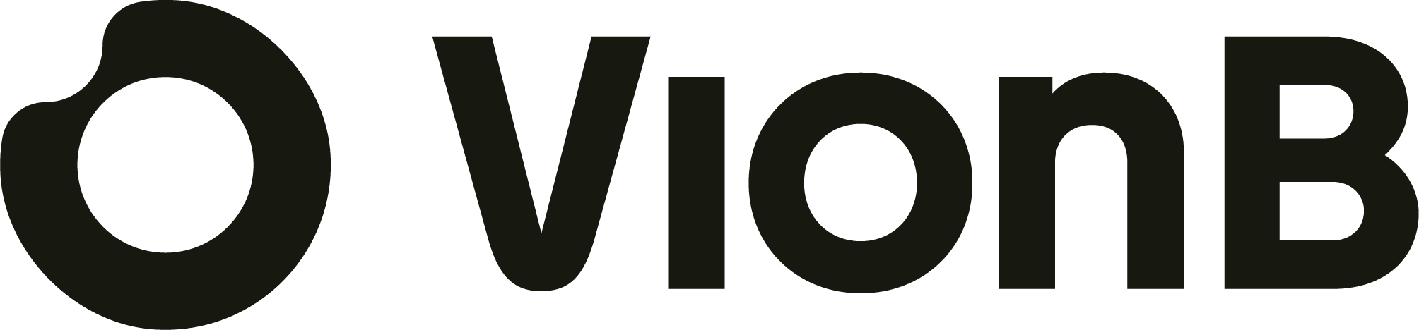 The VionB logo in black text with a circular symbol on a green background.