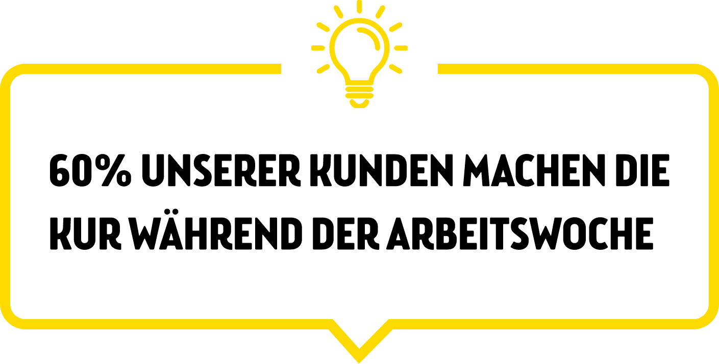 Bocadillo amarillo con icono de bombilla en la parte superior.