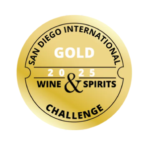Gold medal for San Diego International Wine & Spirits Challenge 2025.