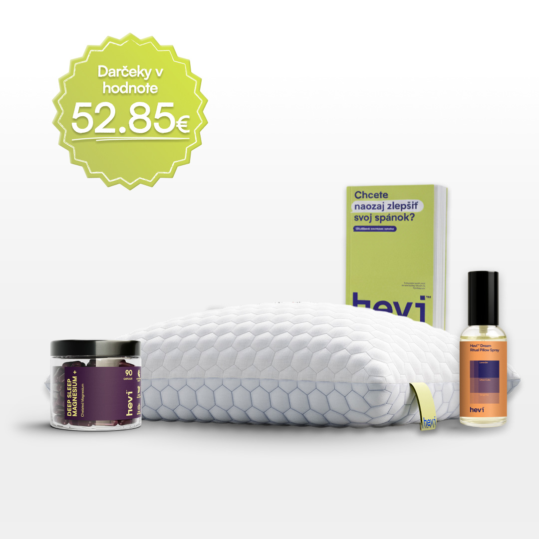 Pillow, book, spray bottle, jar, and green price tag on white background.