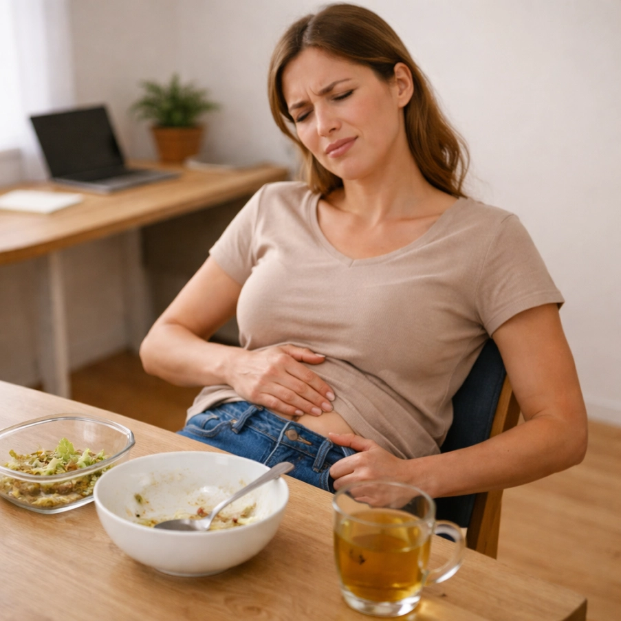 The real reason you're still bloated even eating clean.