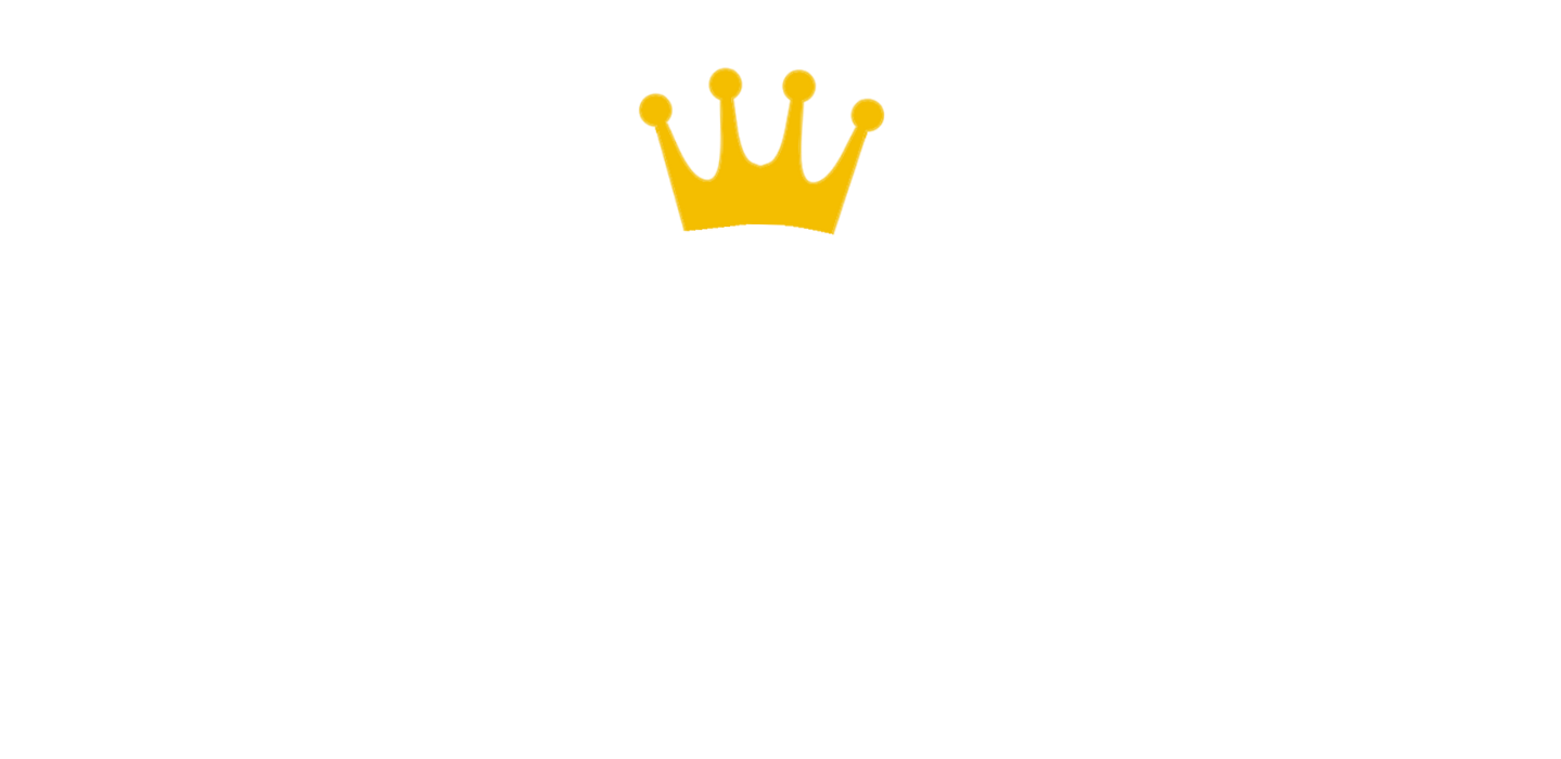 Logo with the text 'Rally Sports' and a yellow crown.