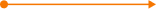 An abstract orange glowing horizontal bar with vertical spikes on a black background.