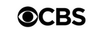 The black and white logo for CBS, featuring the iconic eye symbol.