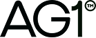 Black text 'AG1™' on white background.