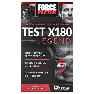 Force Factor Test X180 bottle