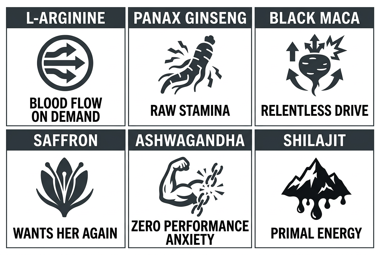 Six natural ingredients and their benefits
