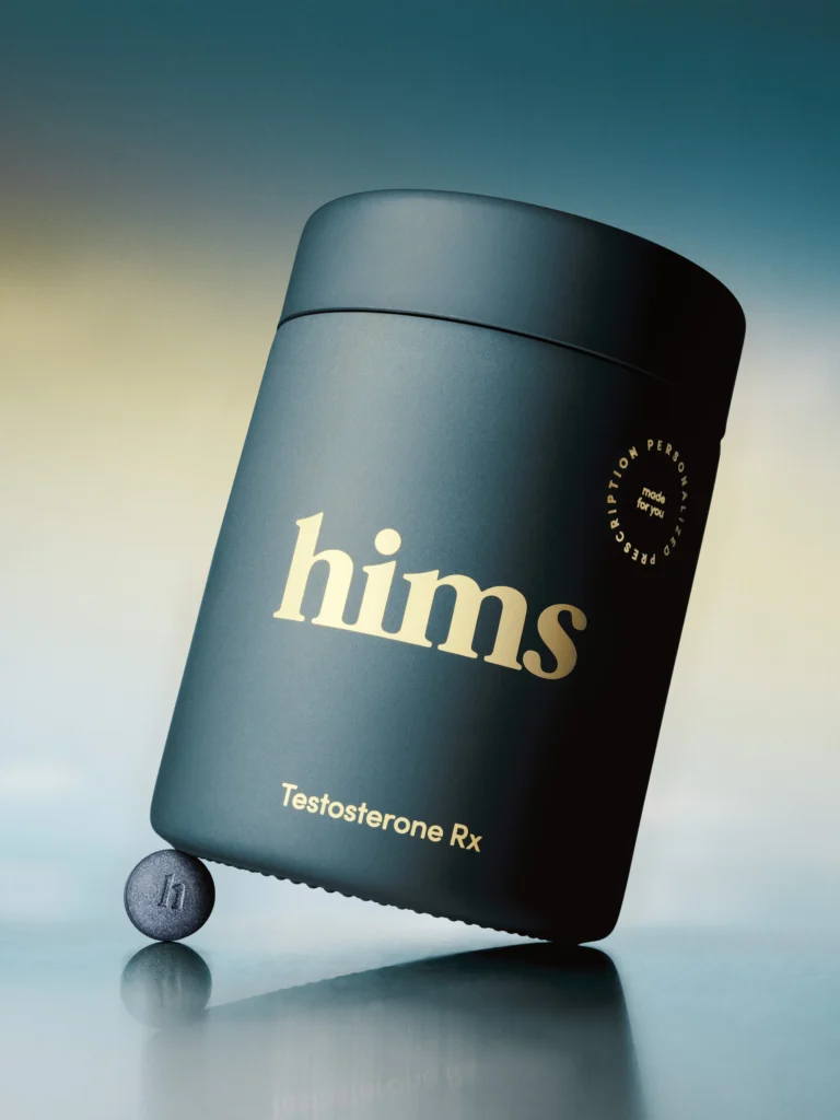 Hims Testosterone Support bottle
