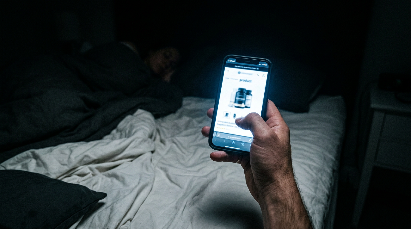 Late night phone research