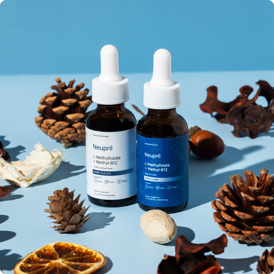 Neupril Pure and Neuprl Kids with acorns