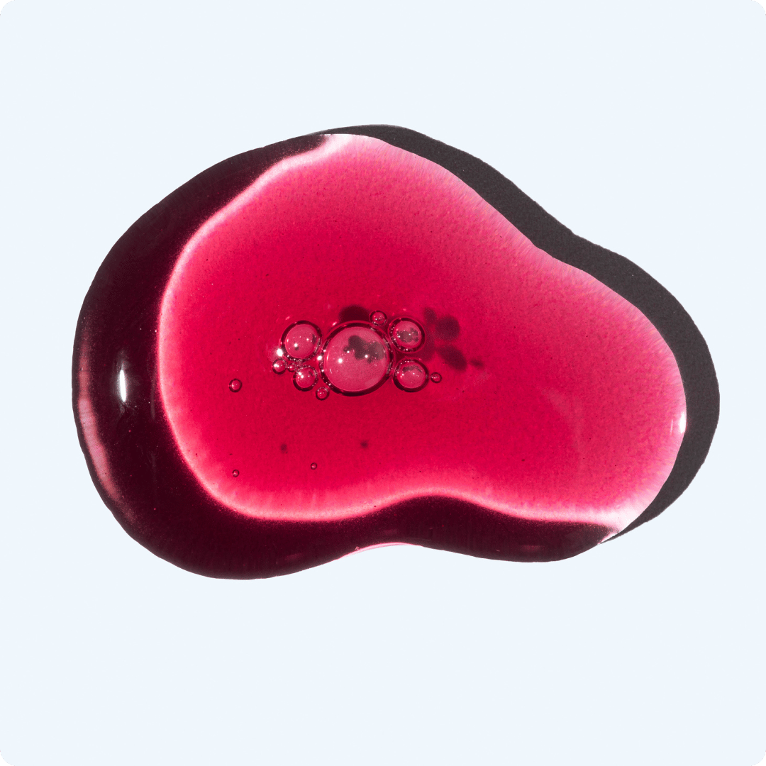 Close-up of Neupril berry liquid