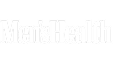 The Men's Health logo in white text on a white background.