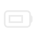 A blurry, light gray icon of an empty battery.
