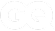 A faint, white, pixelated graphic of two interconnected, stylized spirals.