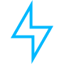 Placeholder image with a lightning bolt icon on a white background.