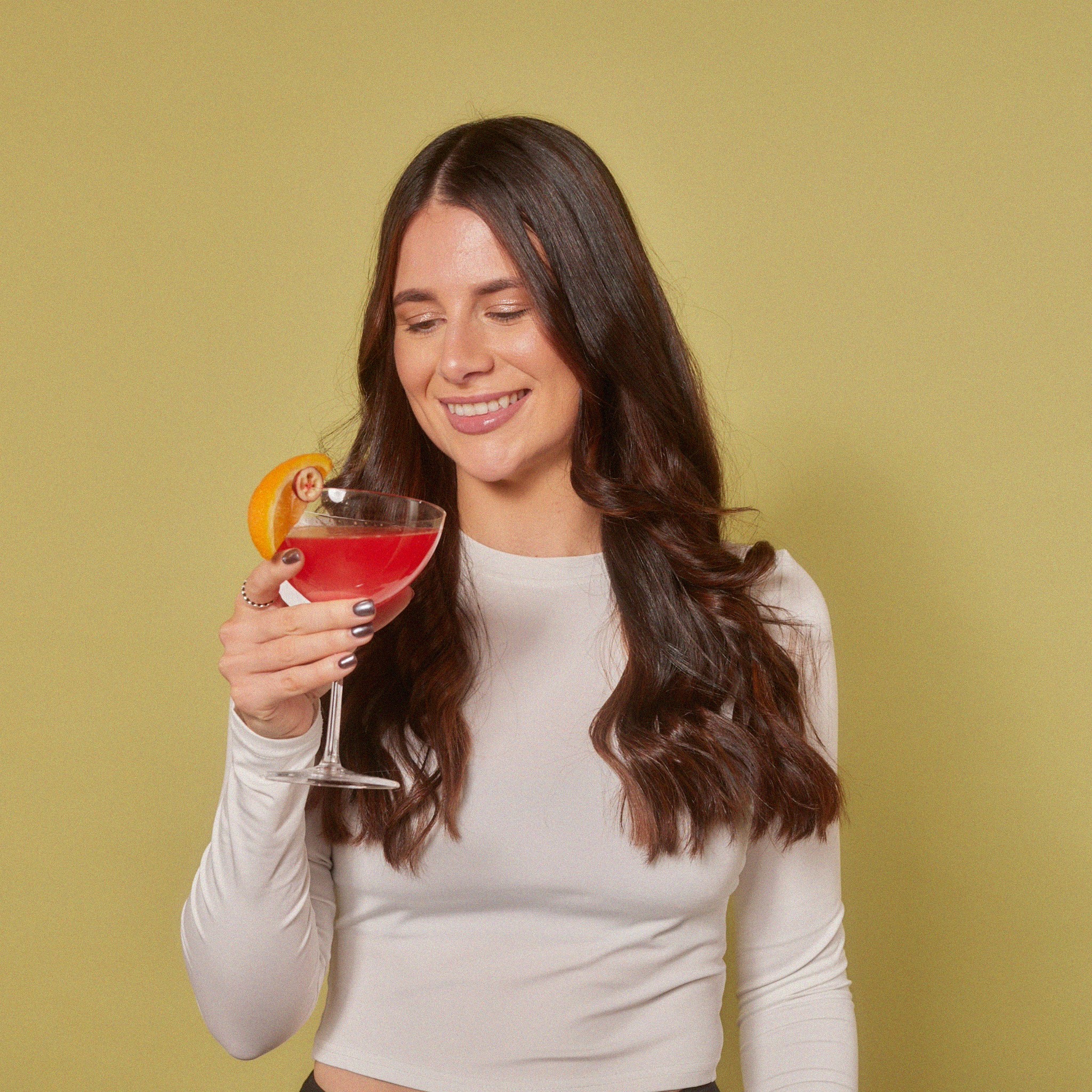 Cocktail made with a Beverage Bomb