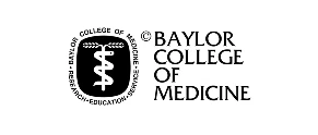Baylor College of Medicine logo with caduceus symbol.