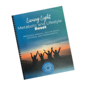 Spiral-bound book with a sunset and silhouettes on the cover.