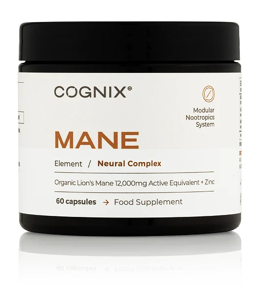 Cognix MANE supplement jar, product photo high resolution