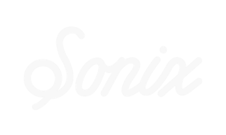 The word Sonix written in a light grey script on a white background.