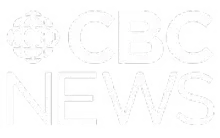 The white logo for CBC News on a transparent background.