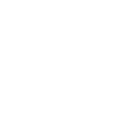 White laboratory flask and prohibition symbol on black background.