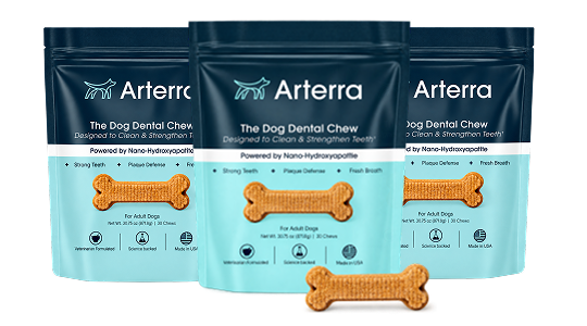 3 Bags of The Dog Dental Chews