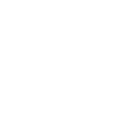 White share icon with three connected circles on a black background.