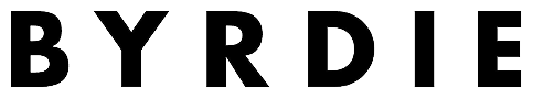 Black text logo spelling 'BYRDIE' on a white background.
