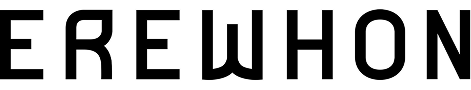 Black bold text spelling 'EREWHON' on a white background.
