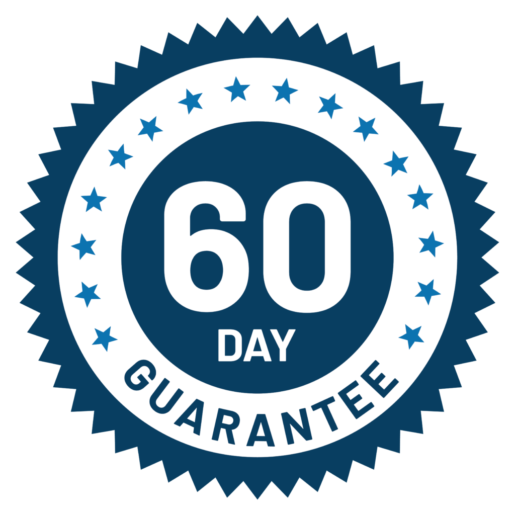 60-Day Guarantee seal