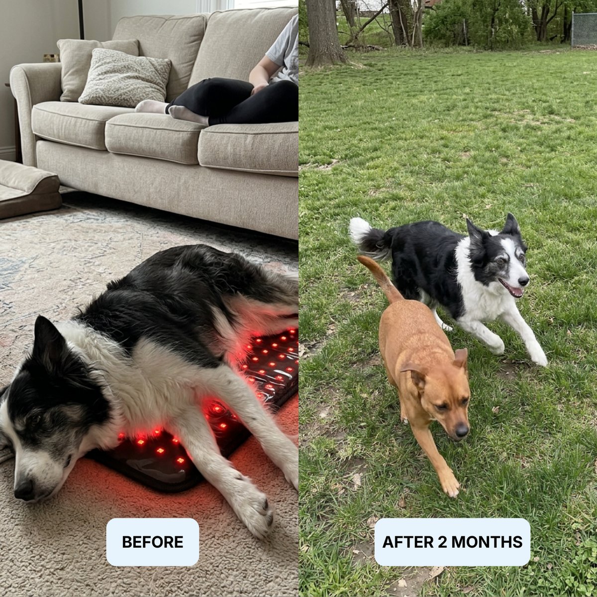 Dog resting