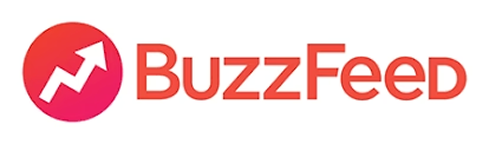 The BuzzFeed logo on a white background.