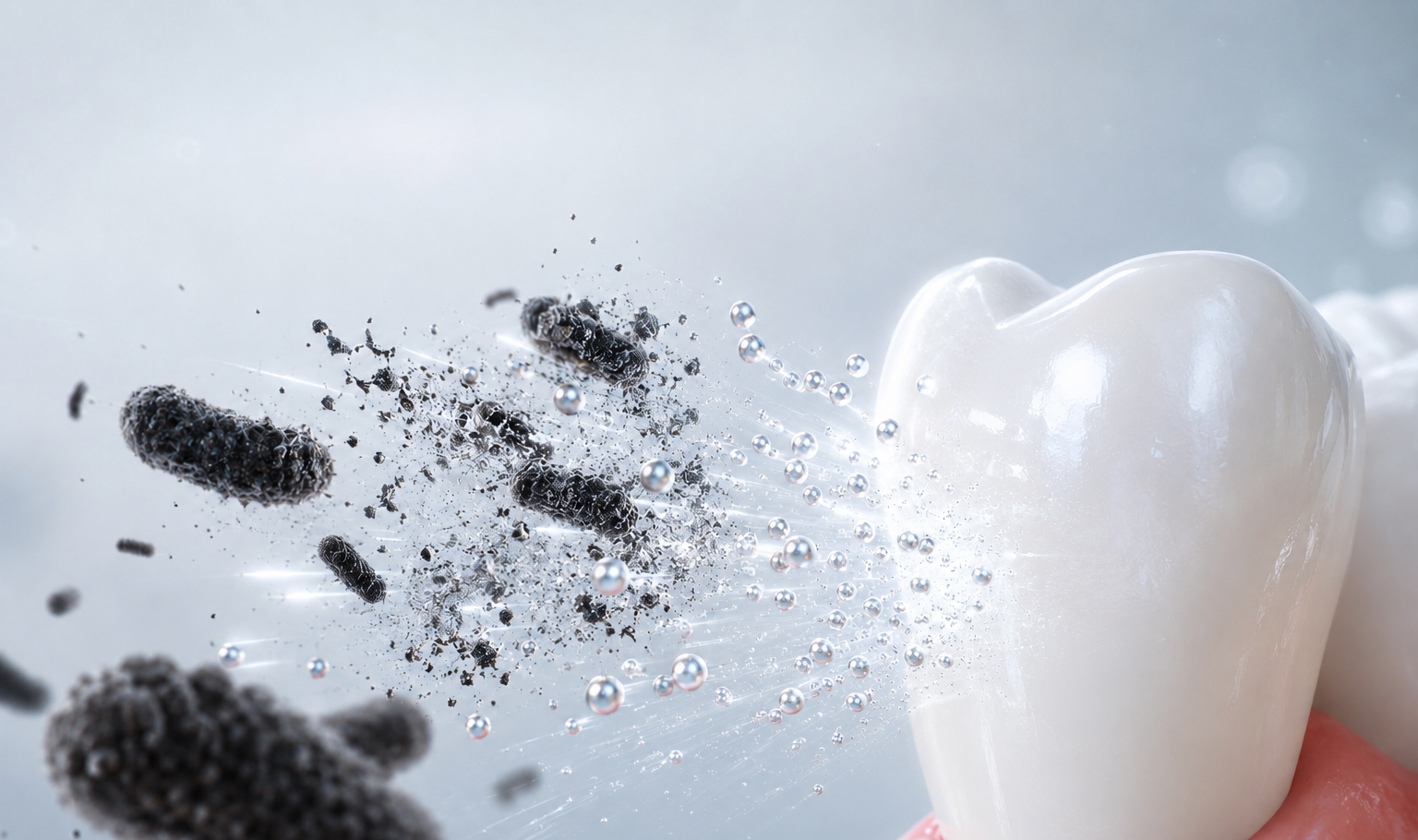 A clean, balanced mouth free of harmful bacteria