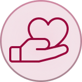 Icon of two people representing body confidence