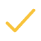 A hand-drawn yellow checkmark icon.