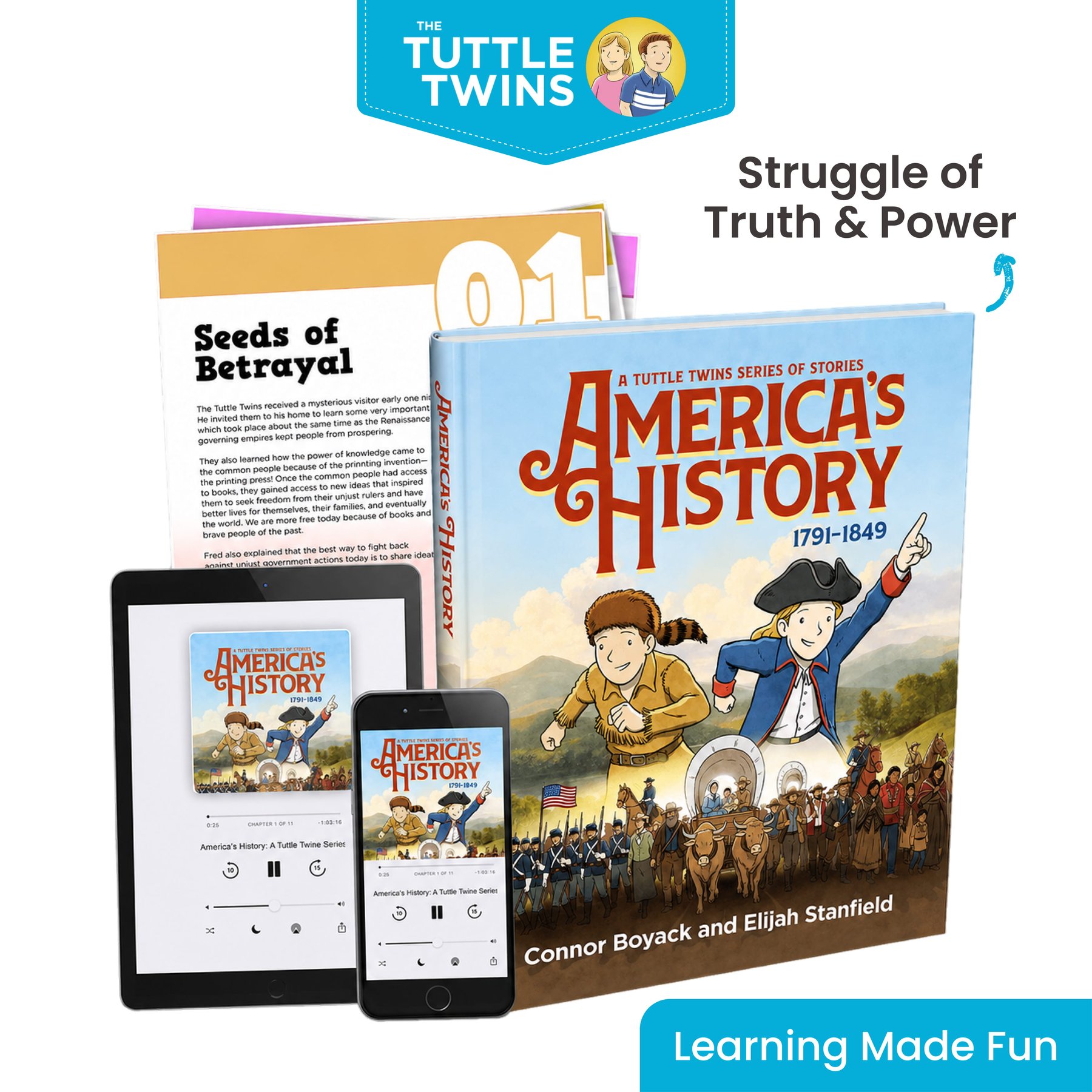 America's History, Volume 3 from The Tuttle Twins