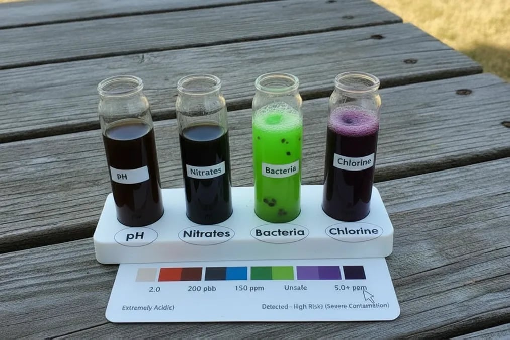 Análisis del agua del grifo