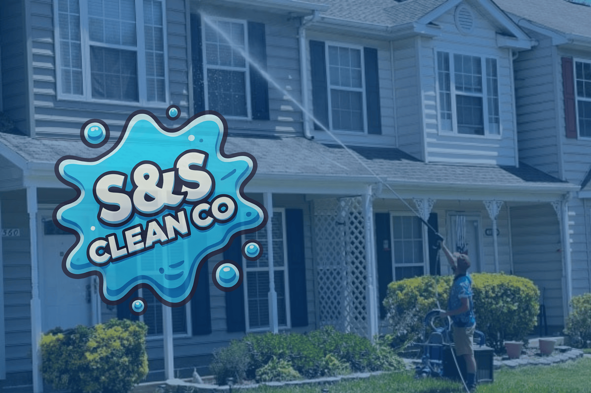 Residential siding cleaning near Cartersville GA – local house washing experts for moldy vinyl, dirty stucco, and black streak removal