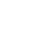 Simple white icon of a cardboard box on a black background.