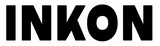 Black text 'INKON' on a white background.
