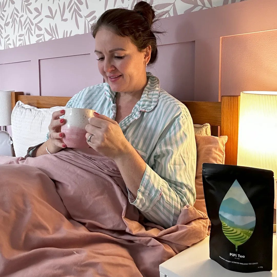 PiPi Tea morning routine
