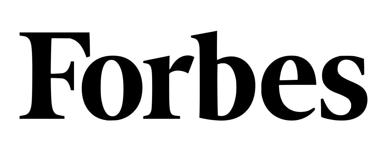 Black text logo of the word 'Forbes' on a white background.